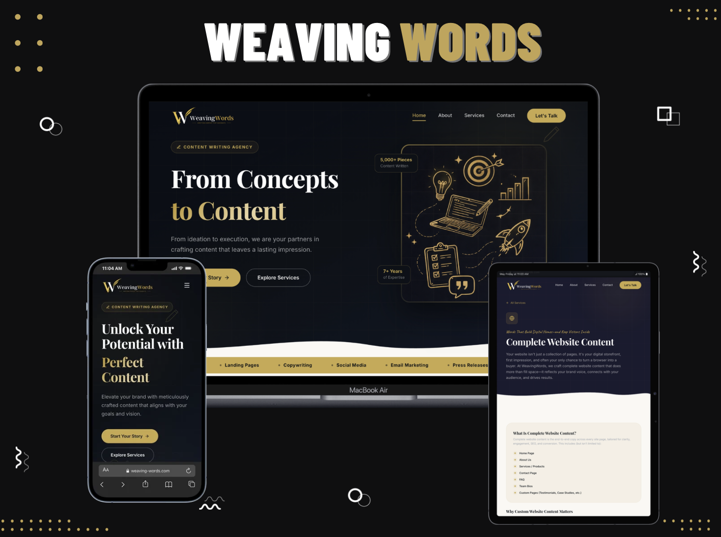 Weaving Words